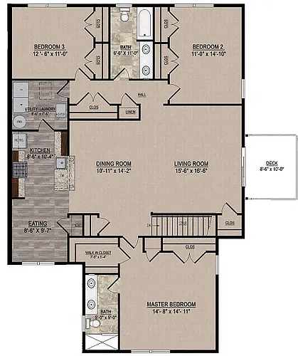 Floor plan Clover