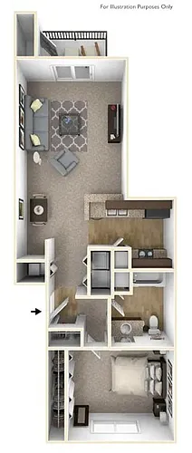 Floor plan Erie