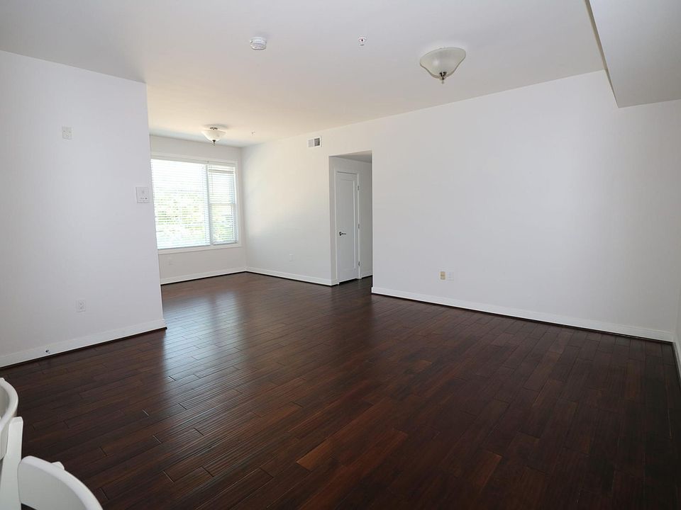 Open living and dining room