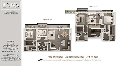 Floor plan Links C4 Penthouse