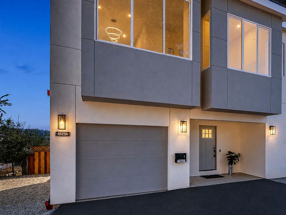 Newly developed modern california home