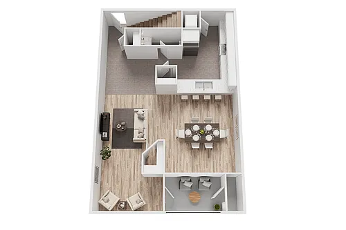 Floor plan The Old Hickory