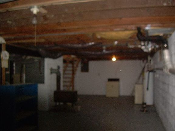 Basement with 12 foot ceiling