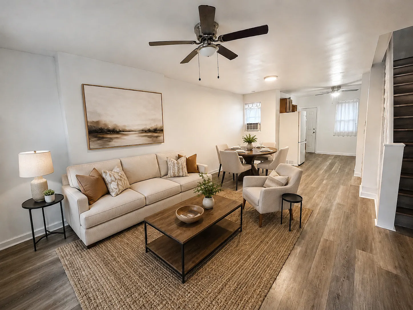 Three-Bedroom Hunting Park Rowhome with a Practical Two-Level Layout — Photo 1
