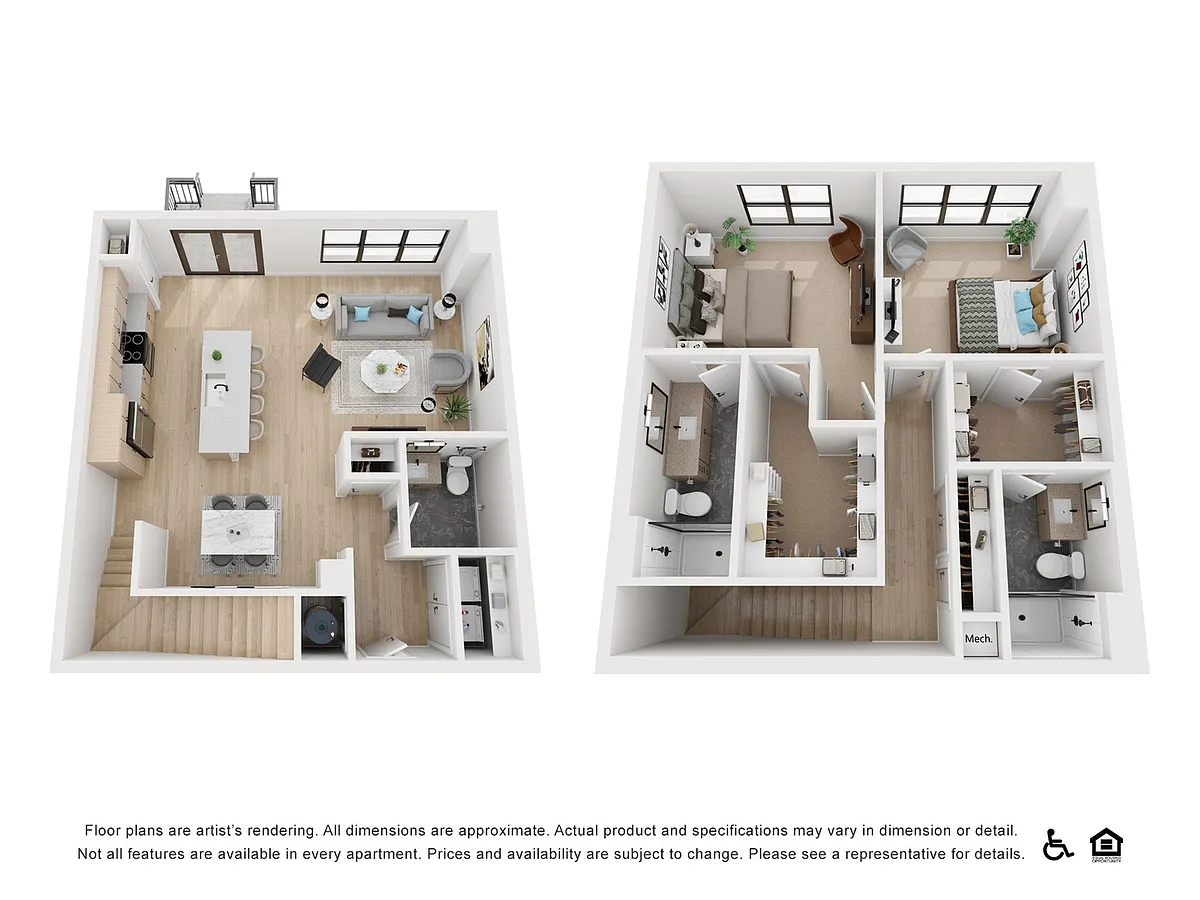 Floor plan TH 1A