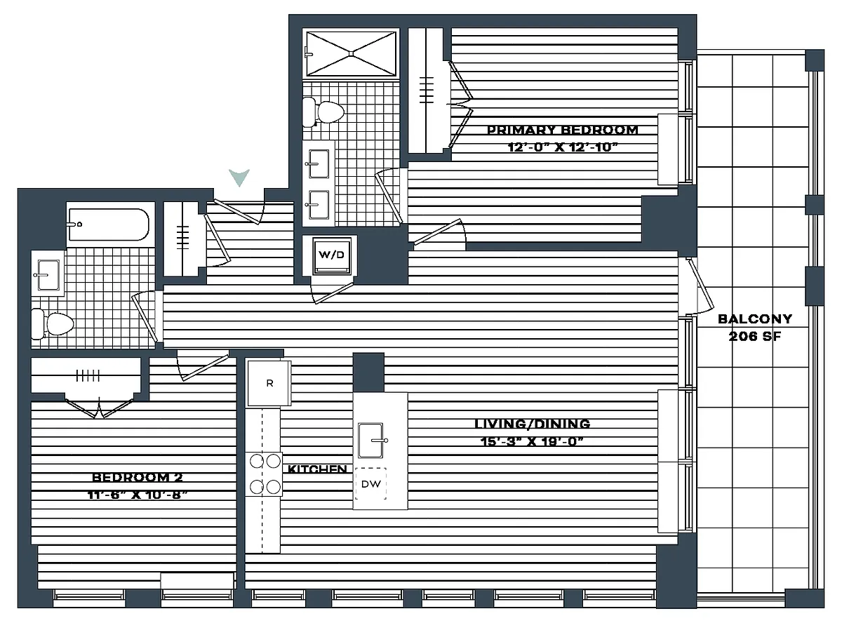Floor plan B1