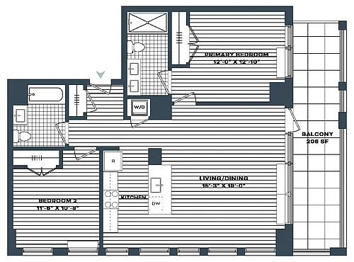 Floor plan B1