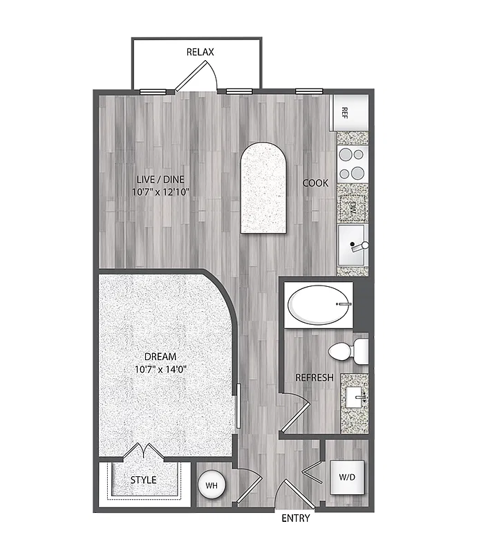 Floor plan A21