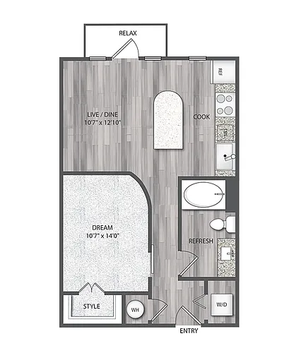 Floor plan A21