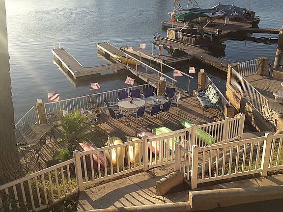 View from roof top deck