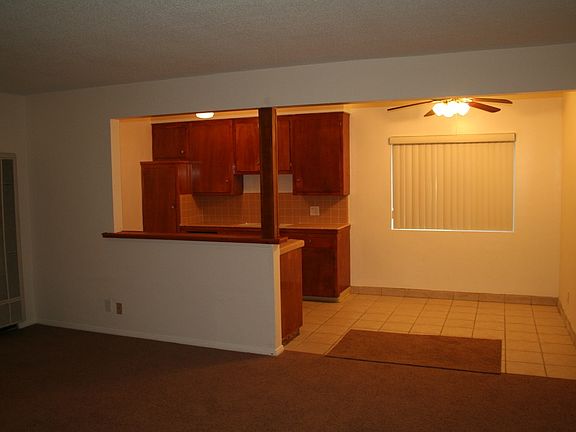 Kitchen view from Living Room