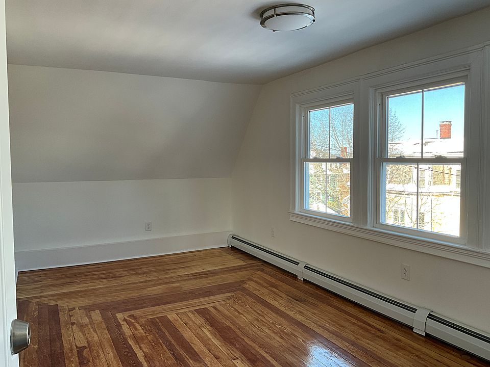 View of living room from front door.
