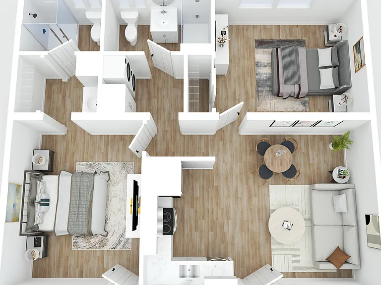 1622 Palm St - 2 Bedroom 2 Bath Fully Renovated: Move In Available Now | July 1st, 2026 Units Ava... — Photo 36