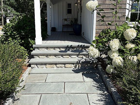 Blue Stone Entry