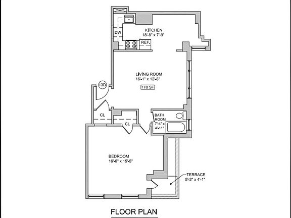 2nd image of 95 Christopher St APT 13D