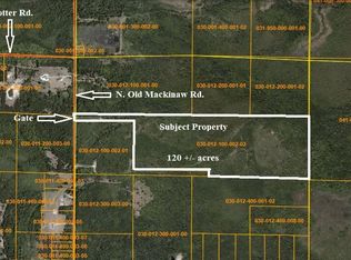 16742 N Old Mackinaw Rd, Cheboygan, MI 49721