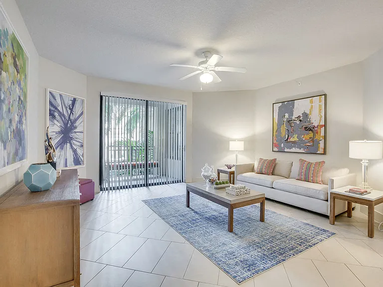 Over-sized balconies and patios allow residents to take advantage of the beautiful Florida weather