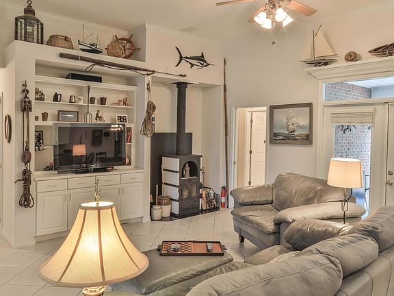 View of Wood Burning Stove