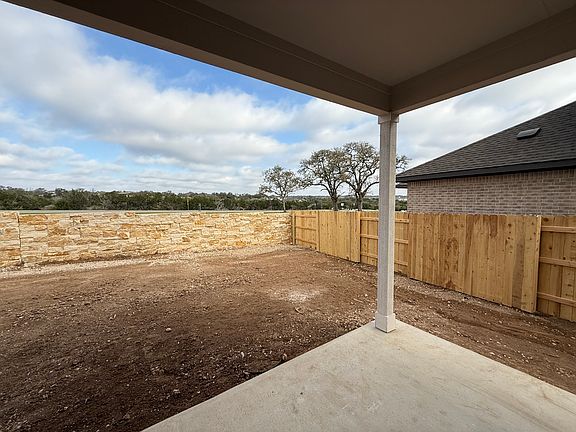 Covered patio