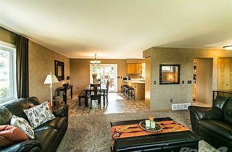 Living Room to Large Dining area