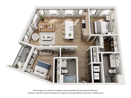Floor plan B9