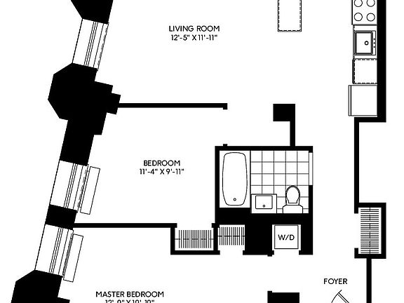 2nd image of 90 West St APT 14P