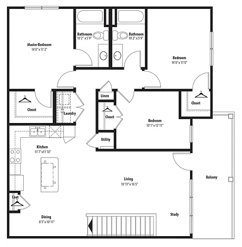 Floor plan C2