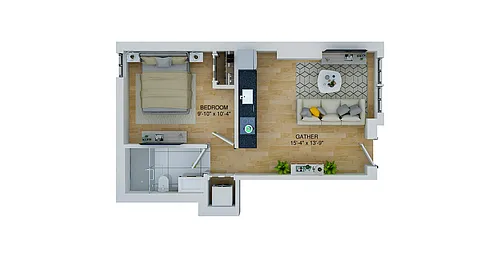 Floor plan 1017- 104