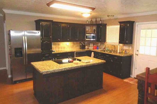 Kitchen w/ granite tops