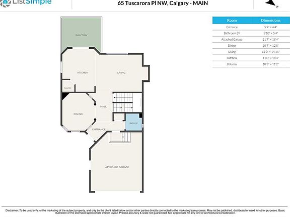 4th image of 65 N Tuscarora Pl NW