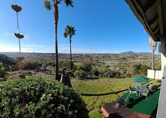 Beautiful view from the back