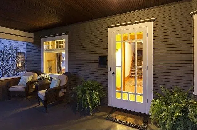 Front porch - for you to furnish