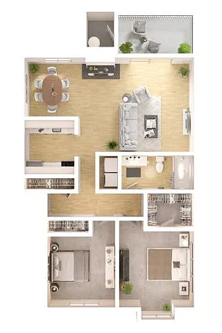 Floor plan B1