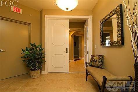 Private elevator lobby to unit, lobby can be locked out from elevator access.