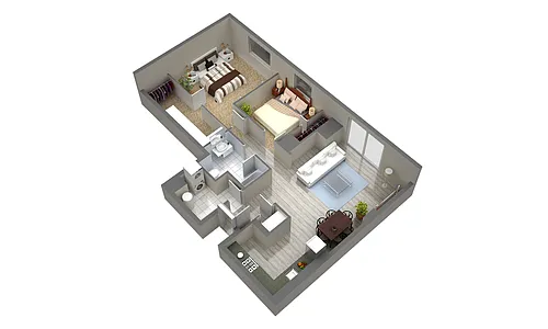 Floor plan B3R