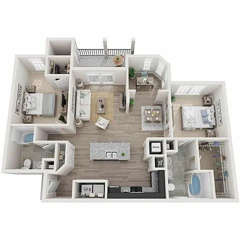 Floor plan Falcon