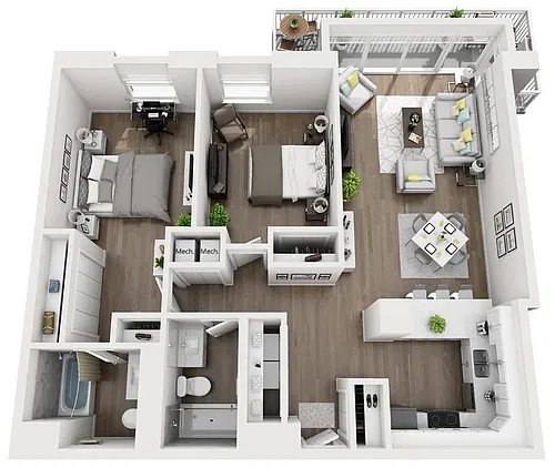 Floor plan F Floor Plan