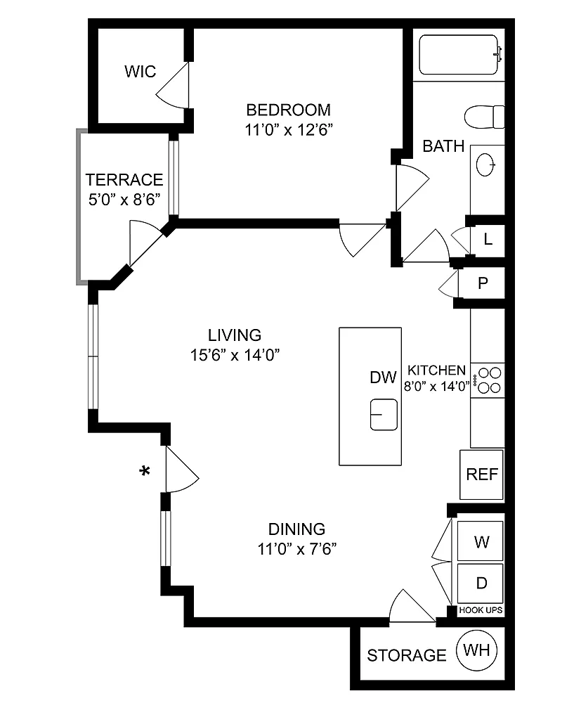 Floor plan Jasmine