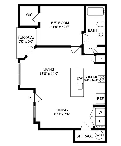 Floor plan Jasmine