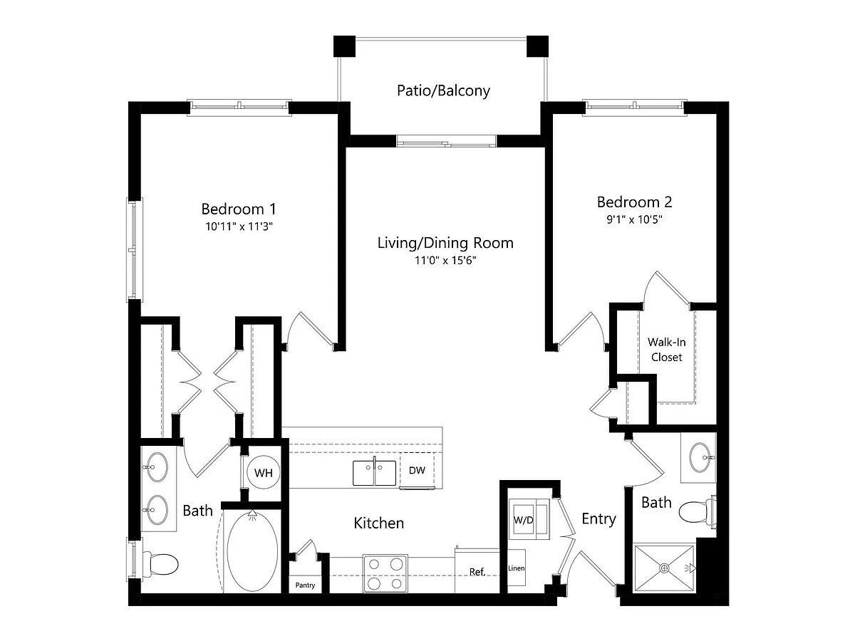 Floor plan Shelley