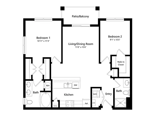 Floor plan Shelley