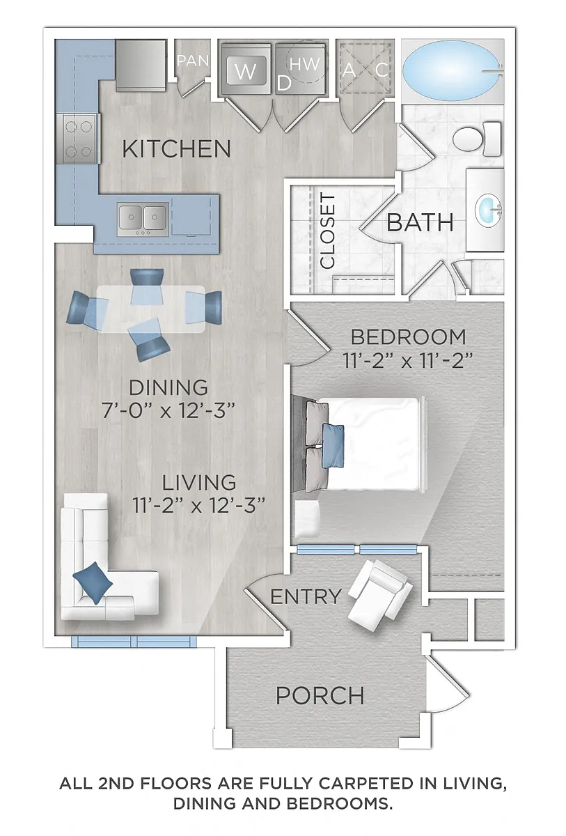 Floor plan Laurel (A1)