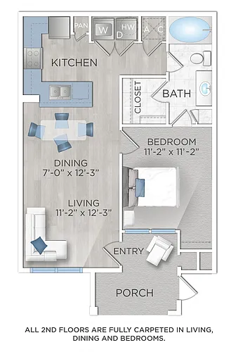 Floor plan Laurel (A1)
