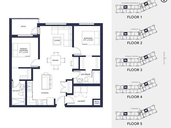 2nd image of 2390 City Gate Blvd #515
