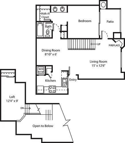 Floor plan Cortona
