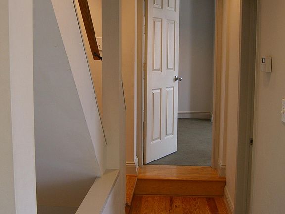 from Kitchen to Bedroom/ Office (Bathroom door on right)- 1st fl Entry level