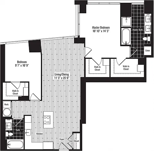 Floor plan N B05