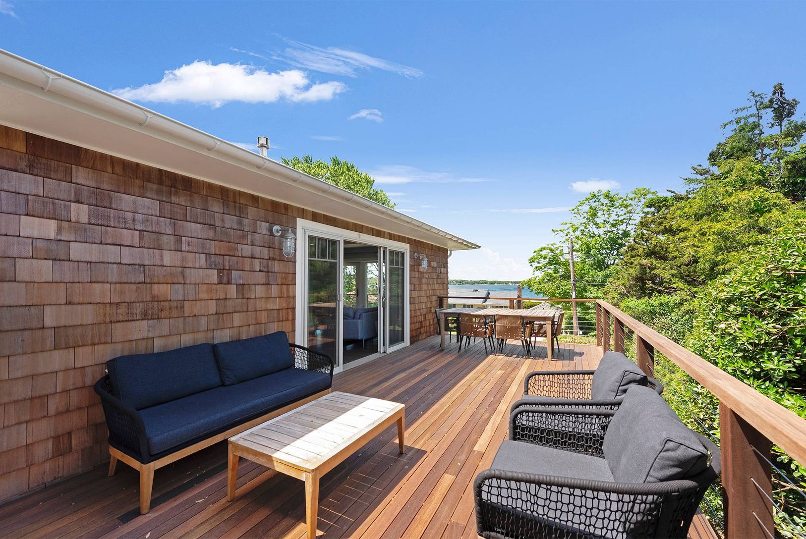  One of two decks w/ great views!