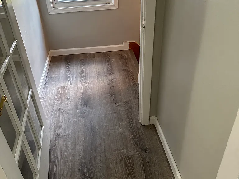 Hallway leading to staircase