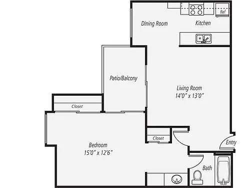 Floor plan A1